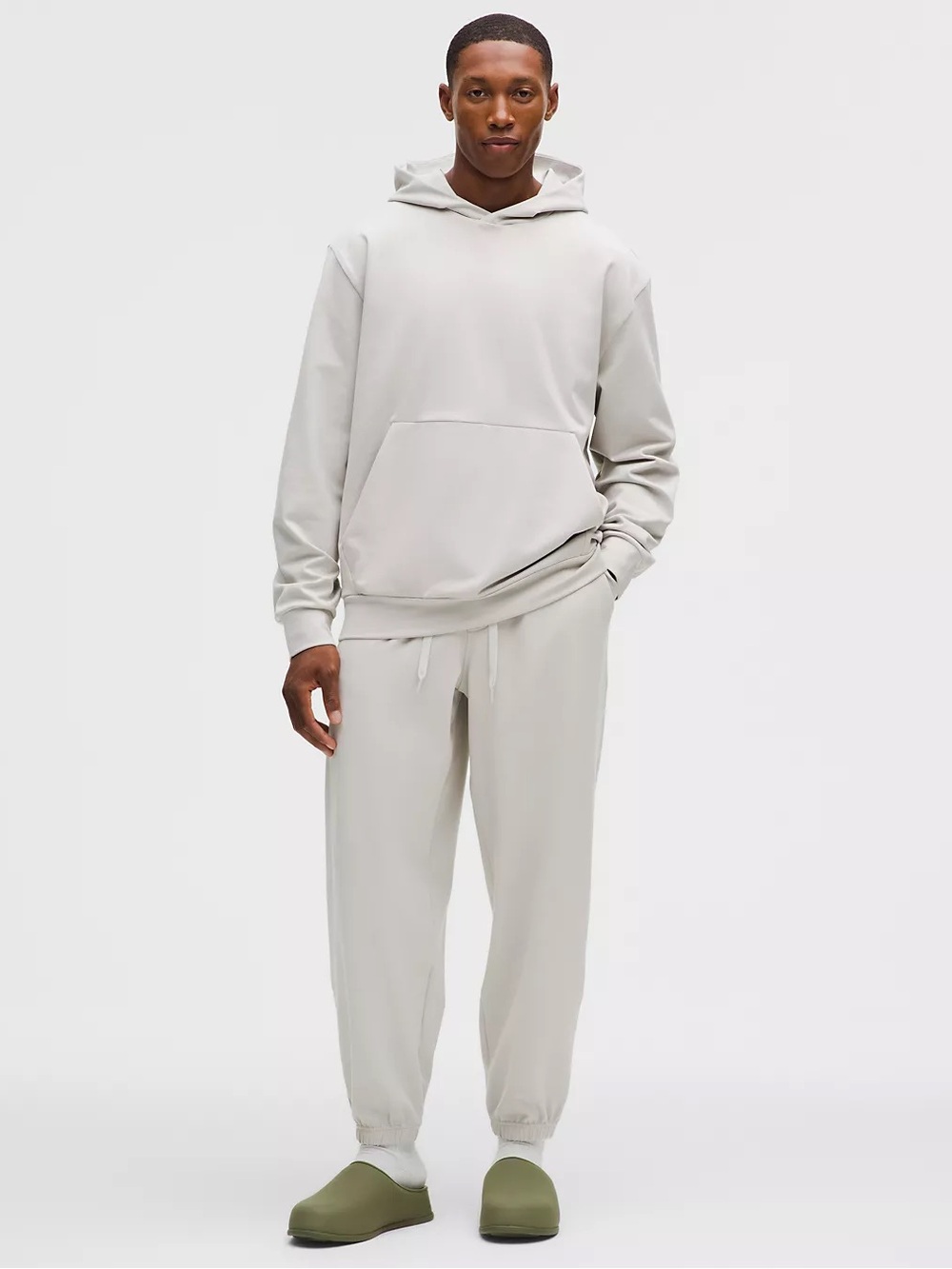 Lululemon Jogger Heavy Soft Jersey Relaxed Dove Grey XL